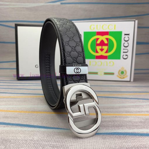Gucci. Gucci automatic beltMaterial: Leather Belt with 100% Head Layer. The leather belt is j9oumwaj - Image 3
