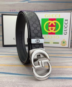 Gucci. Gucci automatic beltMaterial: Leather Belt with 100% Head Layer. The leather belt is jb2kz967