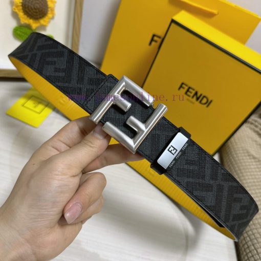 Fendi FENDIMaterial: Leather Belt with 100% Head Layer. The leather belt is guaranteed to be irsancry - Image 6