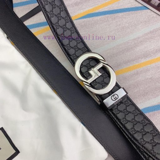 Gucci. Gucci automatic beltMaterial: Leather Belt with 100% Head Layer. The leather belt is j9oumwaj - Image 5