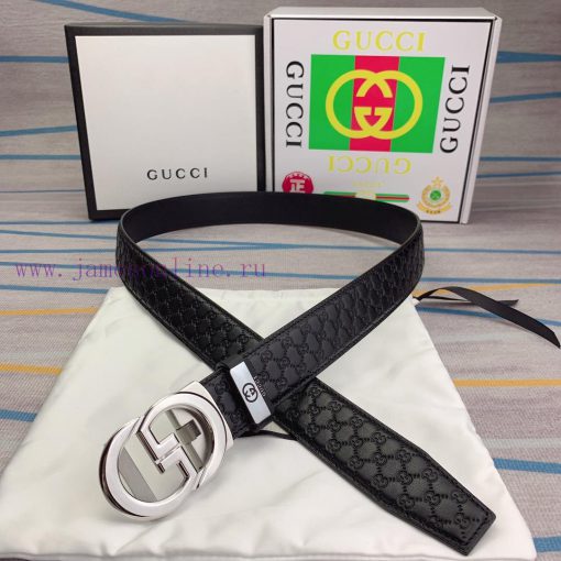 Gucci. Gucci automatic beltMaterial: Leather Belt with 100% Head Layer. The leather belt is jb2kz967 - Image 5