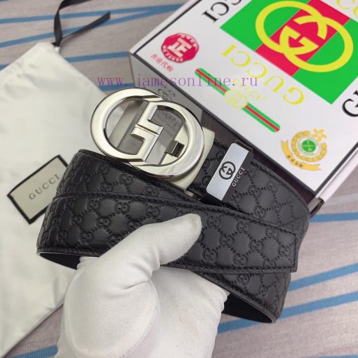 Gucci. Gucci automatic beltMaterial: Leather Belt with 100% Head Layer. The leather belt is j9oumwaj - Image 9