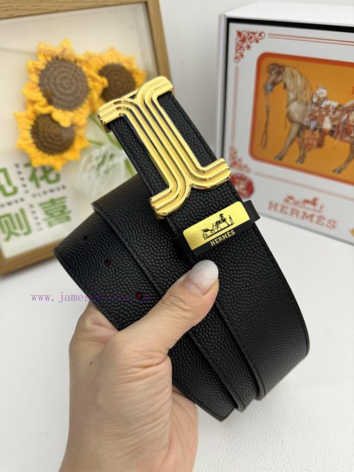 Hermes Hermès  Material: Leather Belt with 100% Head Layer. The leather belt is guaranteed t 8mnqop8y - Image 4