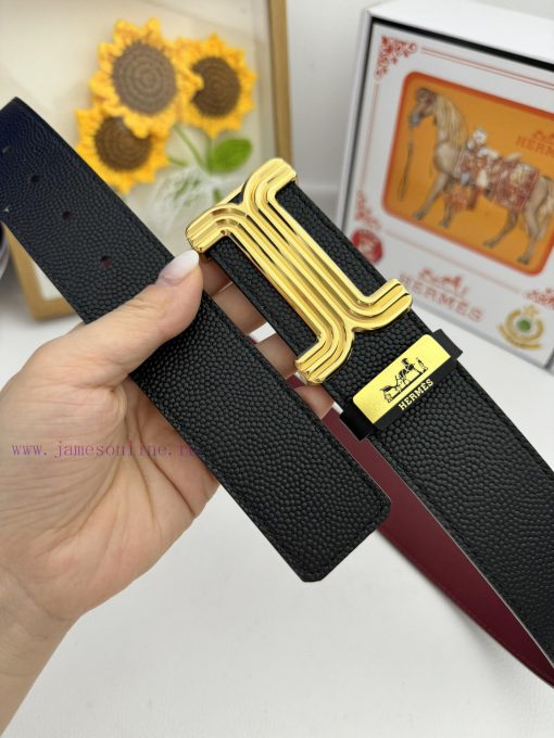 Hermes Hermès  Material: Leather Belt with 100% Head Layer. The leather belt is guaranteed t 59of27jx - Image 4