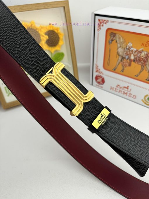 Hermes Hermès  Material: Leather Belt with 100% Head Layer. The leather belt is guaranteed t 59of27jx - Image 8