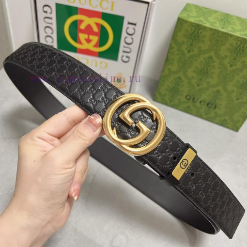 Gucci. Gucci  Material: Leather Belt with 100% Head Layer. The leather belt is guaranteed to mpvyy6lg - Image 5