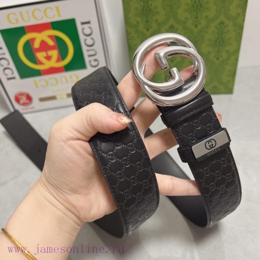 Gucci. Gucci  Material: Leather Belt with 100% Head Layer. The leather belt is guaranteed to dwbjas1a - Image 7