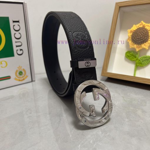 Gucci. Gucci Material: cowhide belt with exquisite workmanship, fashionable brand, preferred p4x4sw5t - Image 4