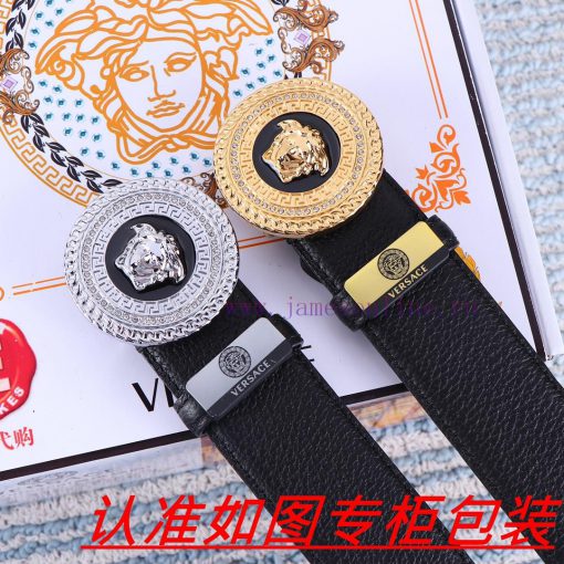 Versace. Versace ️The material is made of 100% top layer cowhide, ensuring that 24k pure ste 7eb2bd30