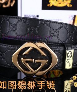Belt Gucci GucciBelt recognition, complimentary punchThe material is 100% top layer cowhide, ucv6sj54