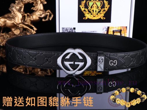 Belt Gucci GucciBelt recognition, complimentary punchThe material is 100% top layer cowhide, q2825ny9 - Image 5