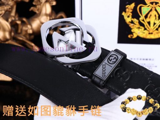 Belt Gucci GucciBelt recognition, complimentary punchThe material is 100% top layer cowhide, q2825ny9 - Image 8