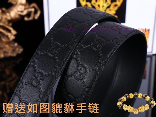 Belt Gucci GucciBelt recognition, complimentary punchThe material is 100% top layer cowhide, ucv6sj54 - Image 9