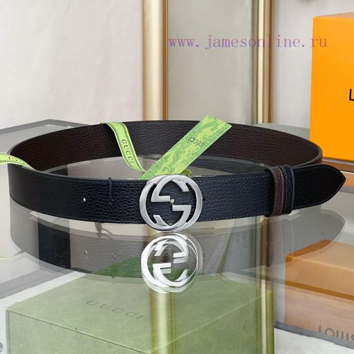 Reproduction, imported original factory top layer cowhide belt, men's business casual belt, 5w13715f - Image 9
