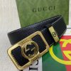 Gucci. Gucci  Material: Leather Belt with 100% Head Layer. The leather belt is guaranteed to v0i5ivk7