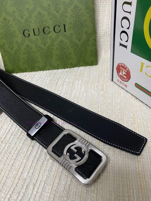 Gucci. Gucci  Material: Leather Belt with 100% Head Layer. The leather belt is guaranteed to y10osx1x - Image 10