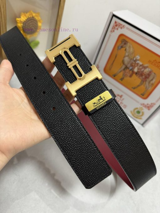 Hermes Hermès   Material: Leather Belt with 100% Head Layer. The leather belt is guaranteed bhwcuals - Image 3