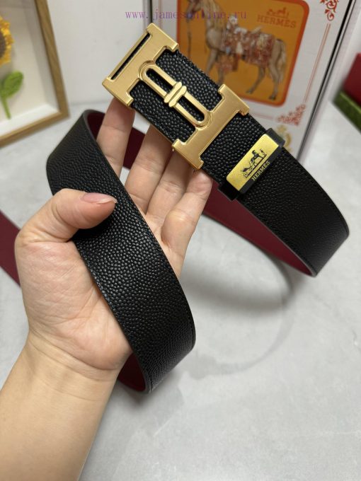 Hermes Hermès   Material: Leather Belt with 100% Head Layer. The leather belt is guaranteed bhwcuals - Image 5
