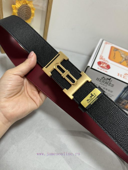 Hermes Hermès   Material: Leather Belt with 100% Head Layer. The leather belt is guaranteed bhwcuals - Image 8