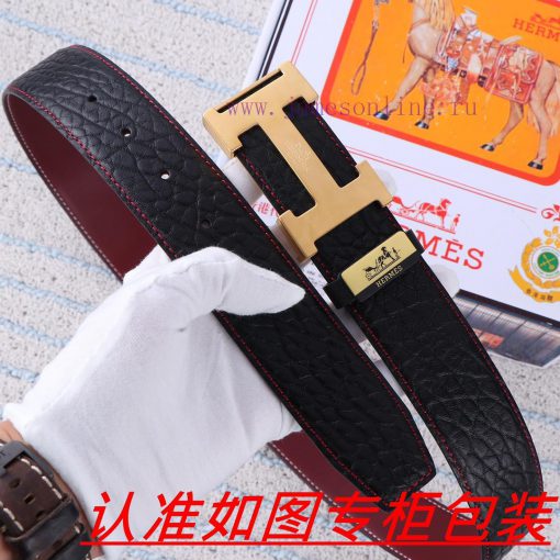Hermes Belt and beltThe material is made of 100% top layer cowhide, ensuring that 24k pure s nvizz4gt - Image 5