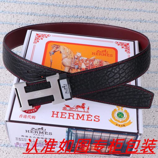 Hermes Belt and beltThe material is made of 100% top layer cowhide, ensuring that 24k pure s syyfp15n - Image 7