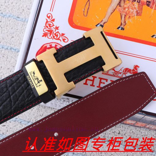Hermes Belt and beltThe material is made of 100% top layer cowhide, ensuring that 24k pure s syyfp15n - Image 10