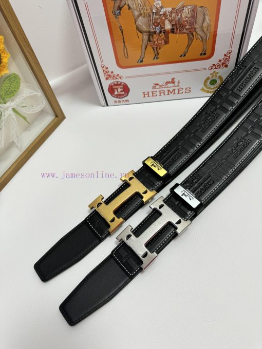 Hermes Hermès  Material: Leather Belt with 100% Head Layer. The leather belt is guaranteed t 7iv9bh4a - Image 2