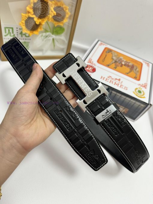 Hermes Hermès  Material: Leather Belt with 100% Head Layer. The leather belt is guaranteed t m5rsqsfj - Image 3