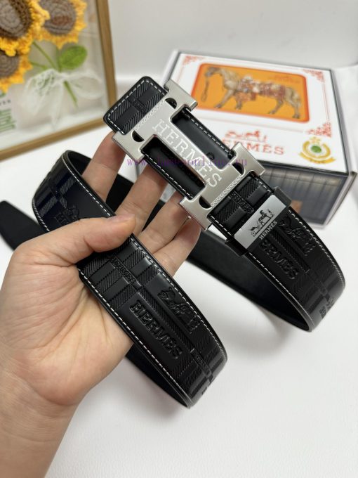 Hermes Hermès  Material: Leather Belt with 100% Head Layer. The leather belt is guaranteed t m5rsqsfj - Image 5