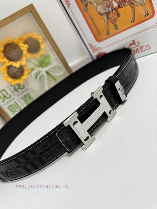 Hermes Hermès  Material: Leather Belt with 100% Head Layer. The leather belt is guaranteed t 7iv9bh4a - Image 7