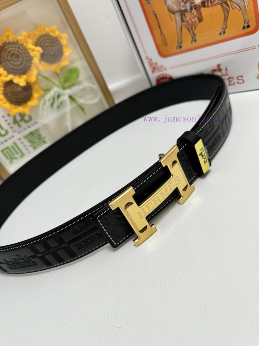 Hermes Hermès  Material: Leather Belt with 100% Head Layer. The leather belt is guaranteed t g9bn5q6a - Image 8