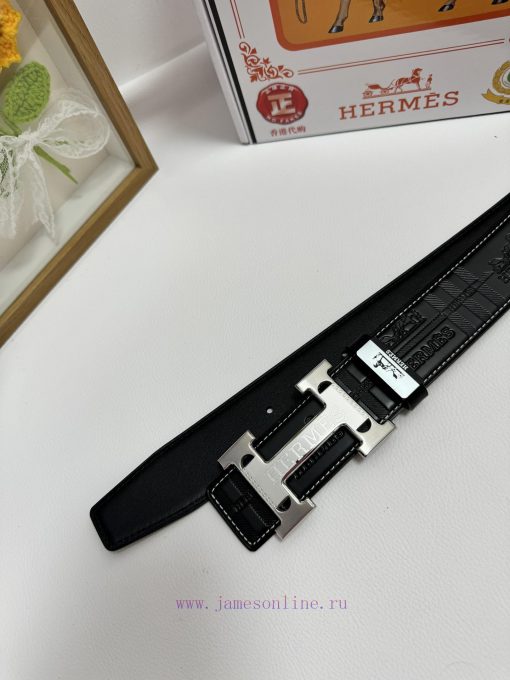 Hermes Hermès  Material: Leather Belt with 100% Head Layer. The leather belt is guaranteed t 7iv9bh4a - Image 9