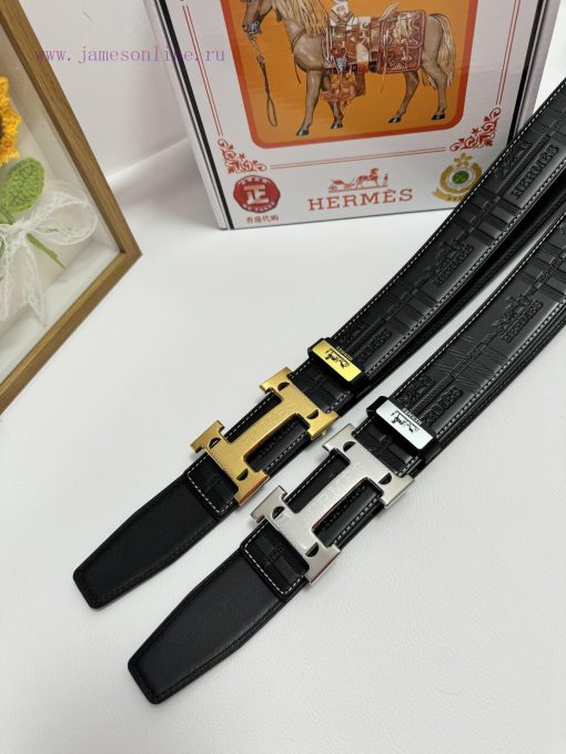 Hermes Hermès  Material: Leather Belt with 100% Head Layer. The leather belt is guaranteed t m5rsqsfj - Image 10