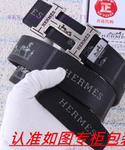 Hermes Belt ️ BeltThe material is made of 100% top layer cowhide, ensuring that 24k pure ste 3bhk4l42