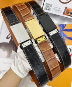 Belt LV Louis Vuitton Top Remakes -150The waistband is made of 100% imported original cowhid y08ft1q3