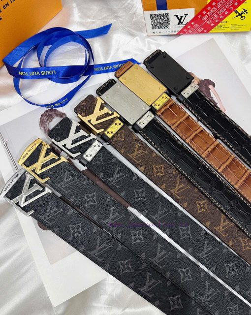 Belt LV Louis Vuitton Top Remakes -150The waistband is made of 100% imported original cowhid rauqnocr - Image 2