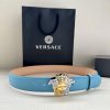Width 4.0cm Versace This soft belt is adorned with colorful 3D Medusa belt buckle, which can 53di31dx