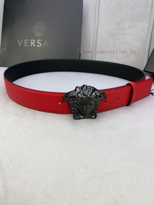P Width 4.0cm Versace This plain matte bottom waistband is adorned with the iconic Versace M mywpjk6u - Image 6