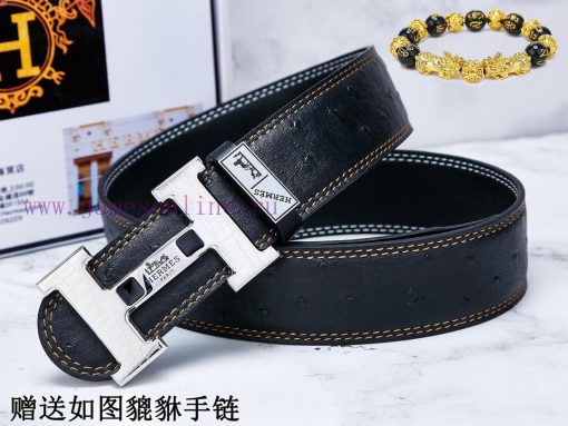 Belts from Herm è s Her...️The waist belt is made of 100% cowhide, ensuring that the genuine ohj2zalu - Image 3