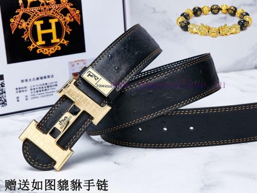 Belts from Herm è s Her...️The waist belt is made of 100% cowhide, ensuring that the genuine h9xy51yy - Image 3