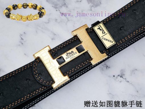 Belts from Herm è s Her...️The waist belt is made of 100% cowhide, ensuring that the genuine h9xy51yy - Image 7