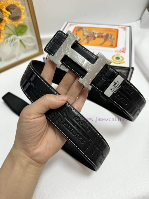 Hermes Hermès  Material: Leather Belt with 100% Head Layer. The leather belt is guaranteed t 7fj2g9zw - Image 5