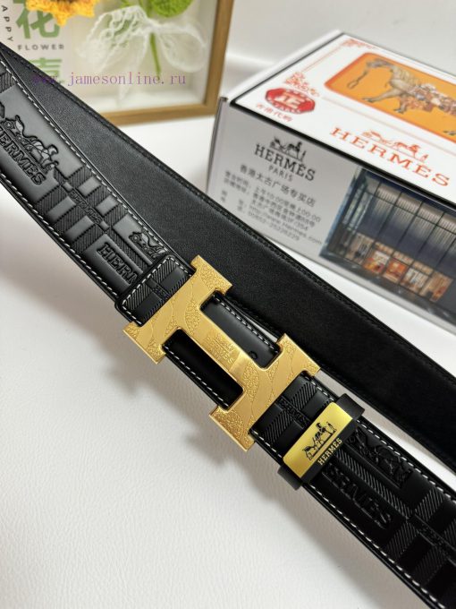 Hermes Hermès  Material: Leather Belt with 100% Head Layer. The leather belt is guaranteed t 68u7mqzt - Image 7