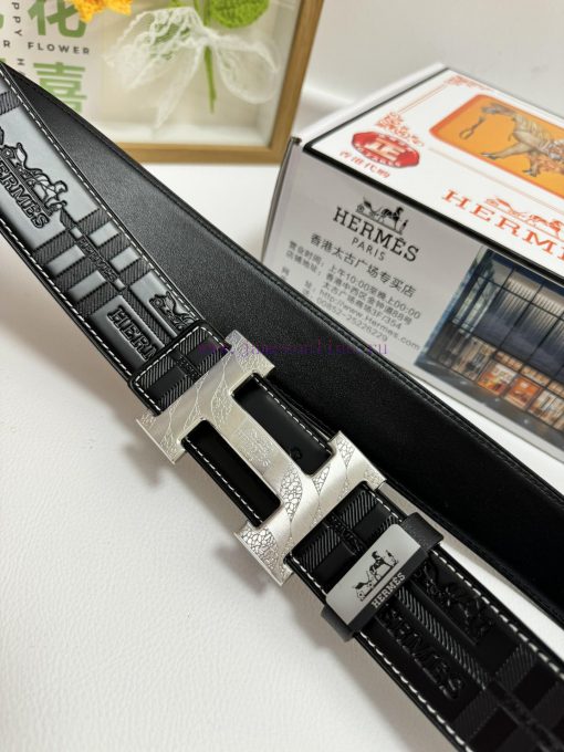 Hermes Hermès  Material: Leather Belt with 100% Head Layer. The leather belt is guaranteed t 7fj2g9zw - Image 7