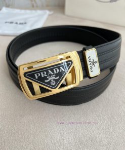 Prada PRADA Belt Automatic BeltAutomatic belt, classic acrylic pure steel material automatic 2k0l4zvo