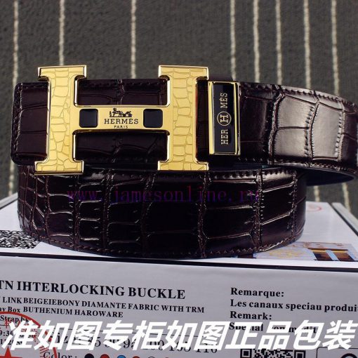 Hermes Her.. Mes crocodile patternIdentify and receive a punch as a giftMaterial: 100% head 3uzlp9jl