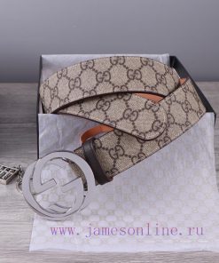 GUCCI made in Italy, classic imported cowhide belt and belt, business and leisure, CWCI xlxm2tmn