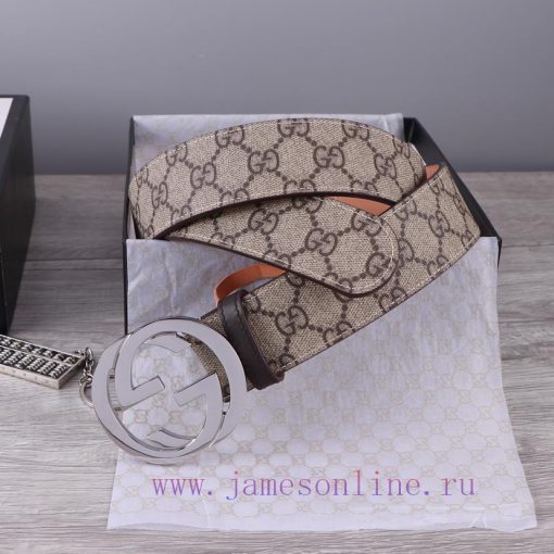 GUCCI made in Italy, classic imported cowhide belt and belt, business and leisure, CWCI xlxm2tmn