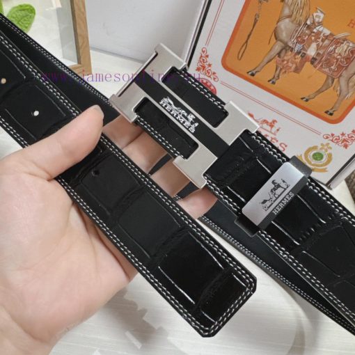 Hermes Hermès  Material: Leather Belt with 100% Head Layer. The leather belt is guaranteed t eclezn0o - Image 8