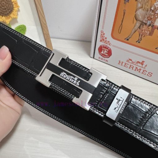 Hermes Hermès  Material: Leather Belt with 100% Head Layer. The leather belt is guaranteed t u53tvkca - Image 7